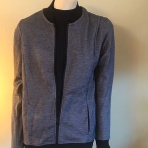 “New Arrivals” Brand-New Men’s ALFANI Bomber Jacket Small Grey 100% Cotton sizeS